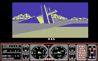 Spectrumesque graphics without the speed of the Z80 version