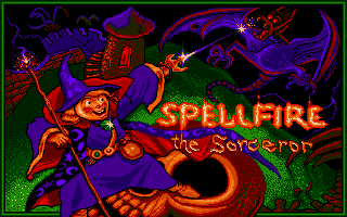 Spellfire the Sorceror title screen