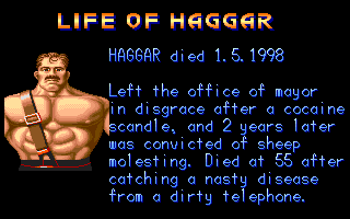 Life of Haggar