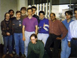 The Ocean France team in mid 1991