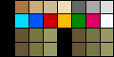R-Type 2 palette