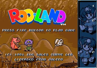 Rod-Land Amiga title
