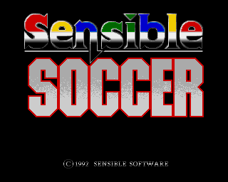 Sensible Soccer title